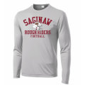 Adult Helmet Performance Grey LS Tee