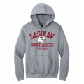 Adult Helmet Grey Hoodie