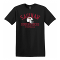 Adult Helmet Black Tee