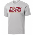 Adult Wagon Wheel Grey Performance Tee