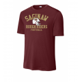 Adult Helmet Performance Cardinal Tee