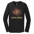 Adult TX Rough Riders Black LS Tee