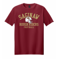 Adult Helmet Cardinal Tee