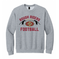 Adult RR Football Grey Crew