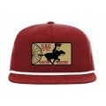 Saginaw RR Wheel Cardinal Rope Cap