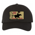 Saginaw Black RR Wheel Dad Cap