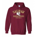 Adult Helmet Cardinal Hoodie