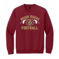 Adult RR Football Cardinal Crew