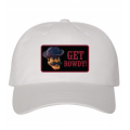 Rowdy Patch White Dad Cap
