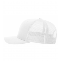 Riders Upside Down White Trucker
