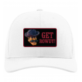 Rowdy Patch White Trucker