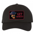 Rowdy Patch Black Dad Cap