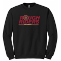 Adult Wagon Wheel Black Crew