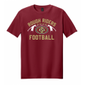 Adult RR Football Cardinal Tee