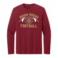 Adult RR Football Cardinal LS Tee