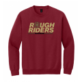 Adult Wagon Wheel Cardinal Crew