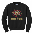Youth TX Rough Riders Black Crew