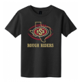 Youth TX Rough Riders Black Tee