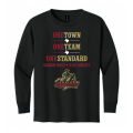 Youth Saginaw One TTS Black Cotton LS