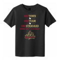 Youth Saginaw One TTS Black Cotton Tee