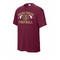 Youth RR Football Performance Cardinal Tee