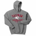 Youth Helmet Grey Hoodie