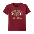 Youth RR Football Cardinal Tee
