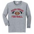 Youth RR Football Grey LS Tee