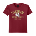 Youth Helmet Cardinal Tee