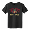 Youth RR Football Black Tee