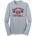 Youth RR Football Performance Grey LS Tee
