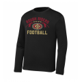 Youth RR Football Performance Black LS Tee