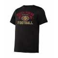 Youth RR Football Performance Black Tee