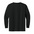 Youth Saginaw One TTS Black Cotton LS