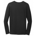 Adult Saginaw One TTS Black Cotton LS