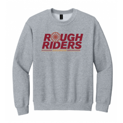Adult Wagon Wheel Grey Crew