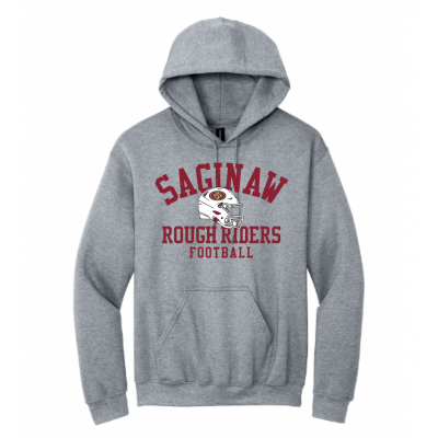 Adult Helmet Grey Hoodie