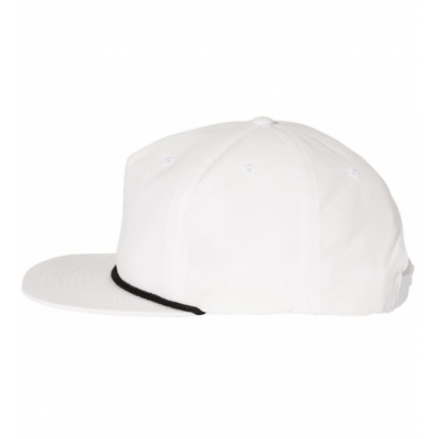 Saginaw RR Wheel White Rope Cap