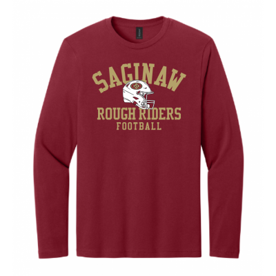 Adult Helmet Cardinal LS Tee