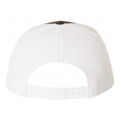Riders Upside Down Black/White Trucker