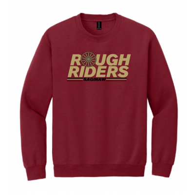 Adult Wagon Wheel Cardinal Crew