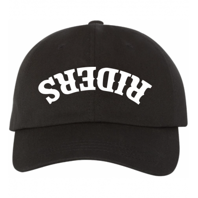 Riders Upside Down Black Dad Cap