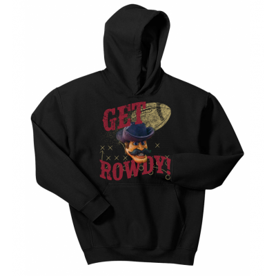 YOuth Rowdy Black Hoodie