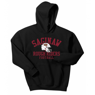 Youth Helmet Black Hoodie