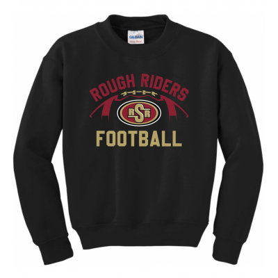 Youth RR Football Black Crew