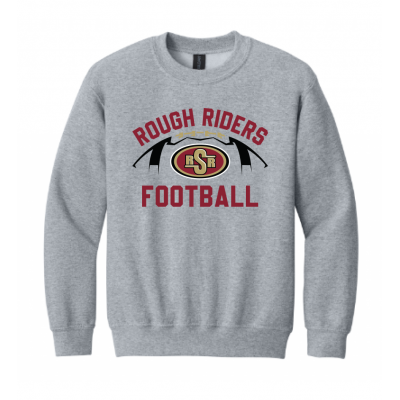 Youth RR Football Grey Crew