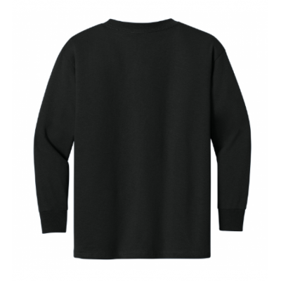 Youth Saginaw One TTS Black Cotton LS