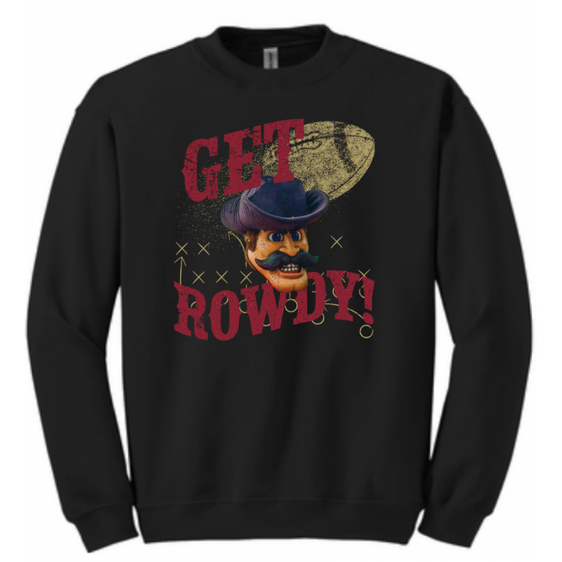 Adult Rowdy Black Crew
