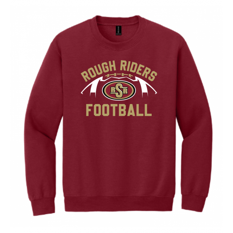 Adult RR Football Cardinal Crew