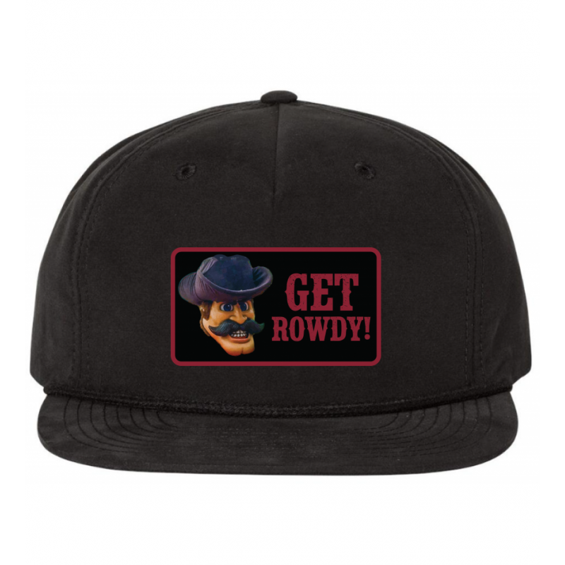 Rowdy Patch Black Trucker